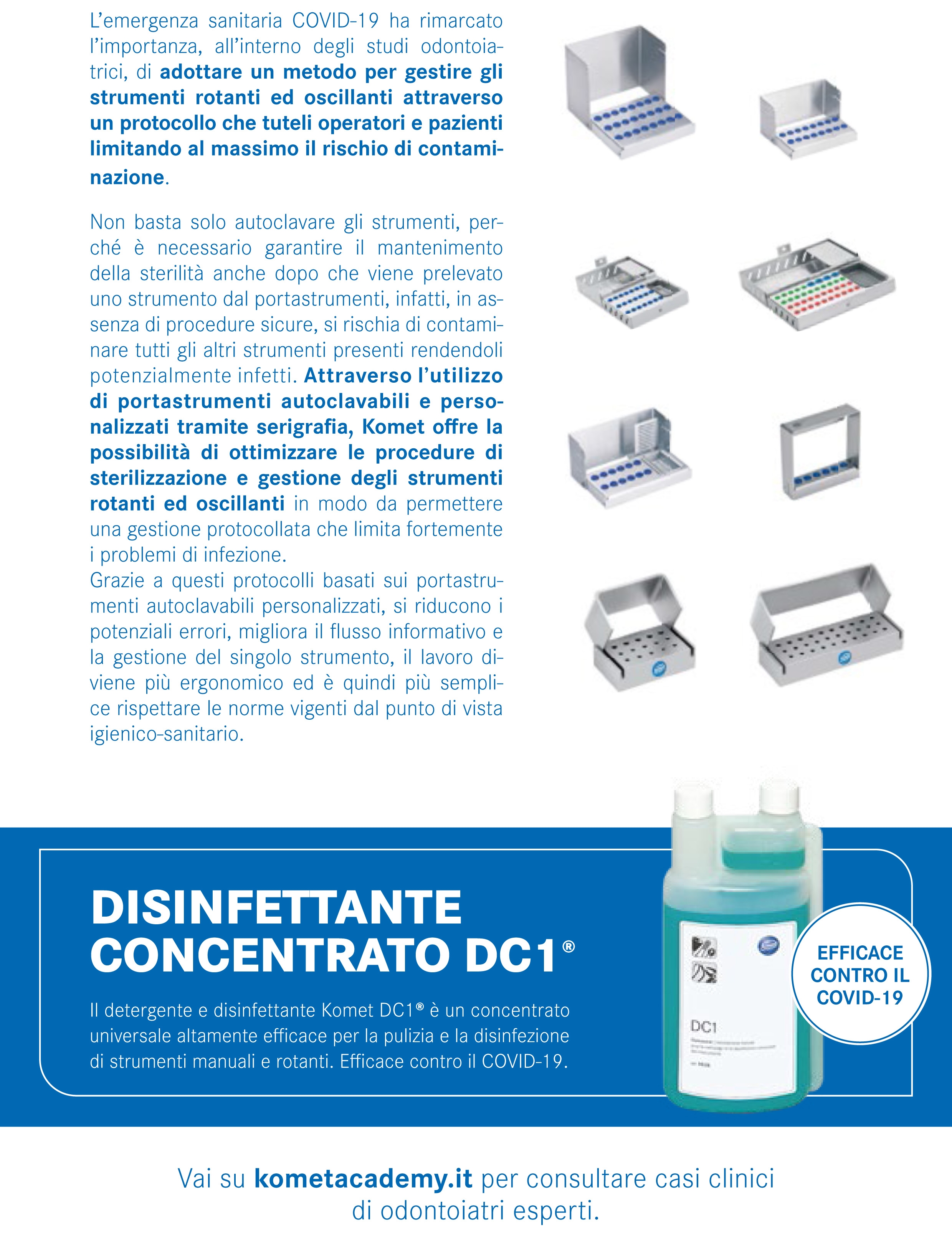 portastrumenti autoclavabili