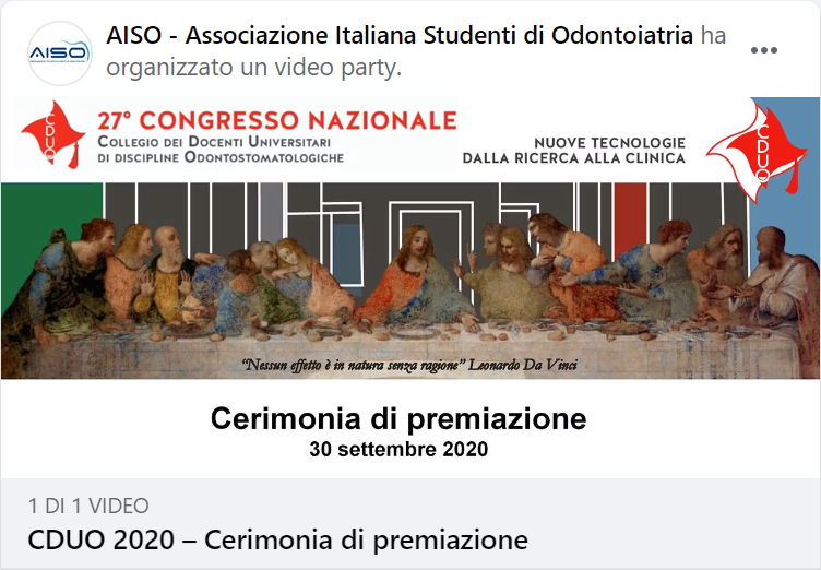 27° Congresso nazionale CDUO: Komet ha premiato i poster degli studenti più meritevoli nelle categorie Conservativa, Protesi ed Endodonzia.