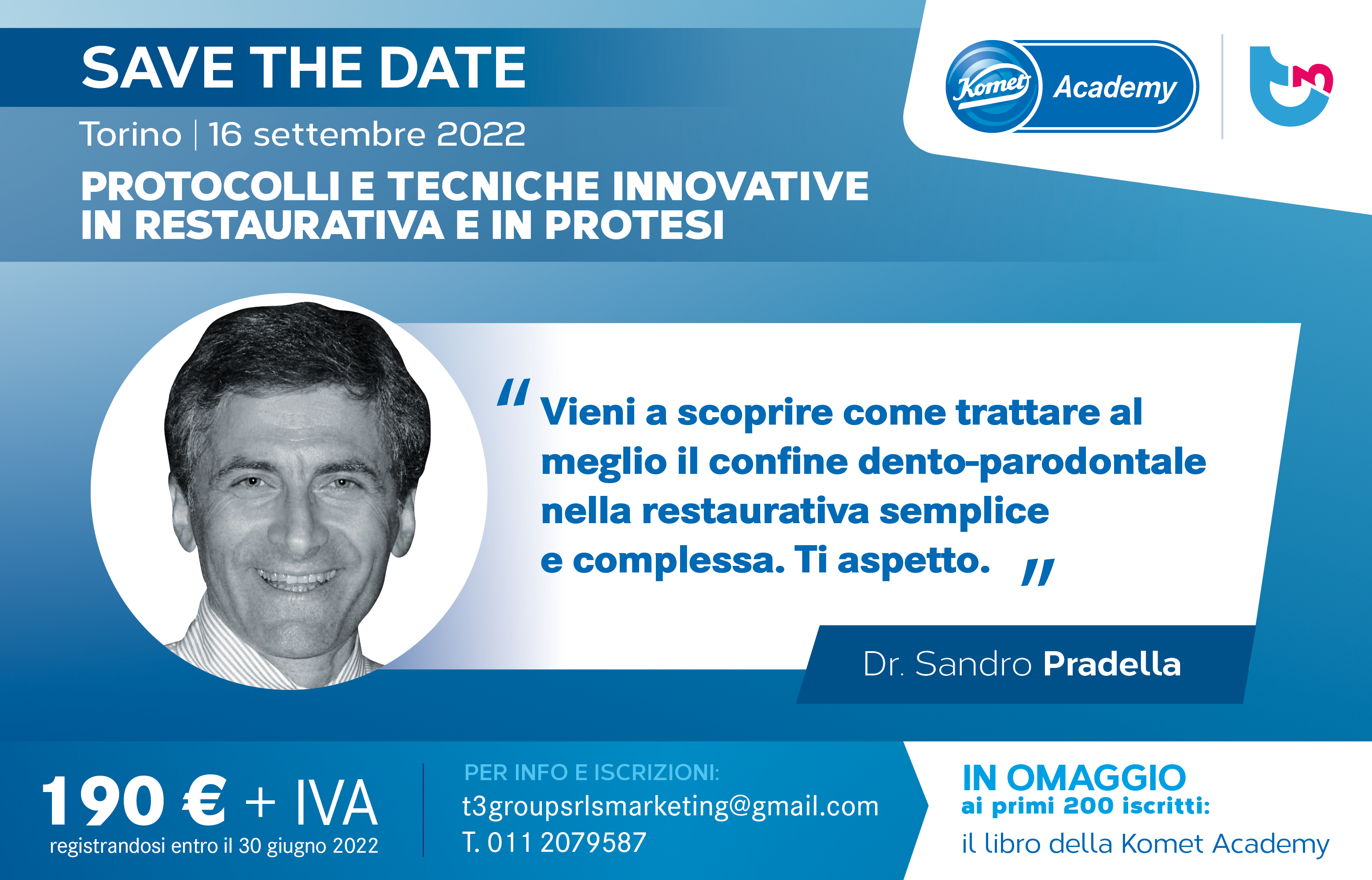 Video della relazione che il Dr. Sandro Pradella ha illustrato durante il Congresso Nazionale 2021 della Komet Academy: Metodiche di cementazione adesiva.
