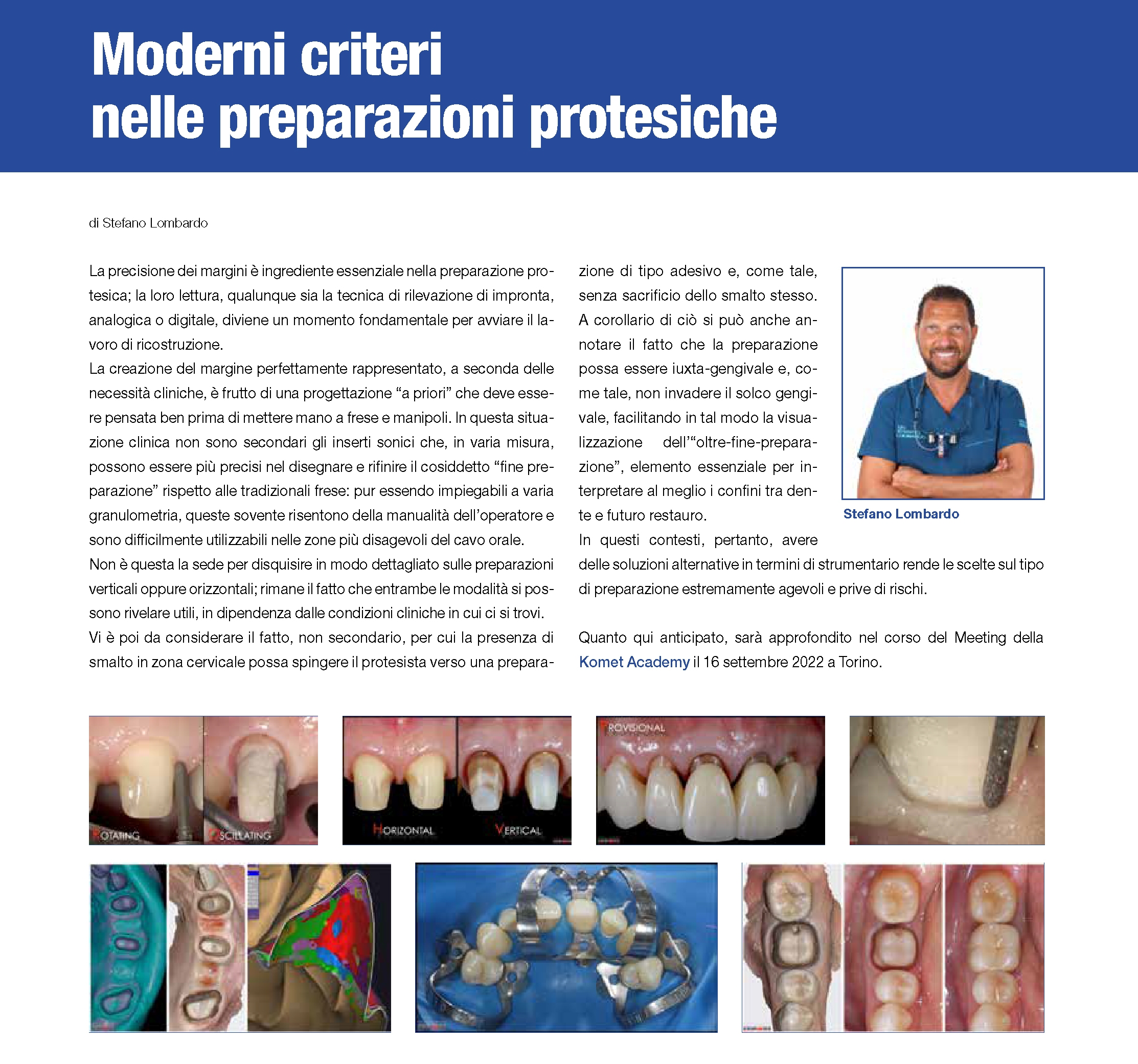 Dr Lombardo Dental Cadmos Giugno 2022
