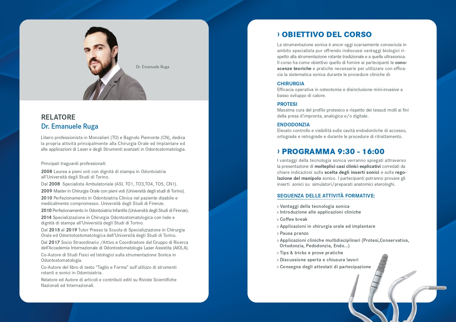 Iscriviti alle sessioni gratuite Endo da remoto con il Dr. Alessandro Fava chiedendo al tuo rivenditore Komet oppure mandando una mail a info@komet.it