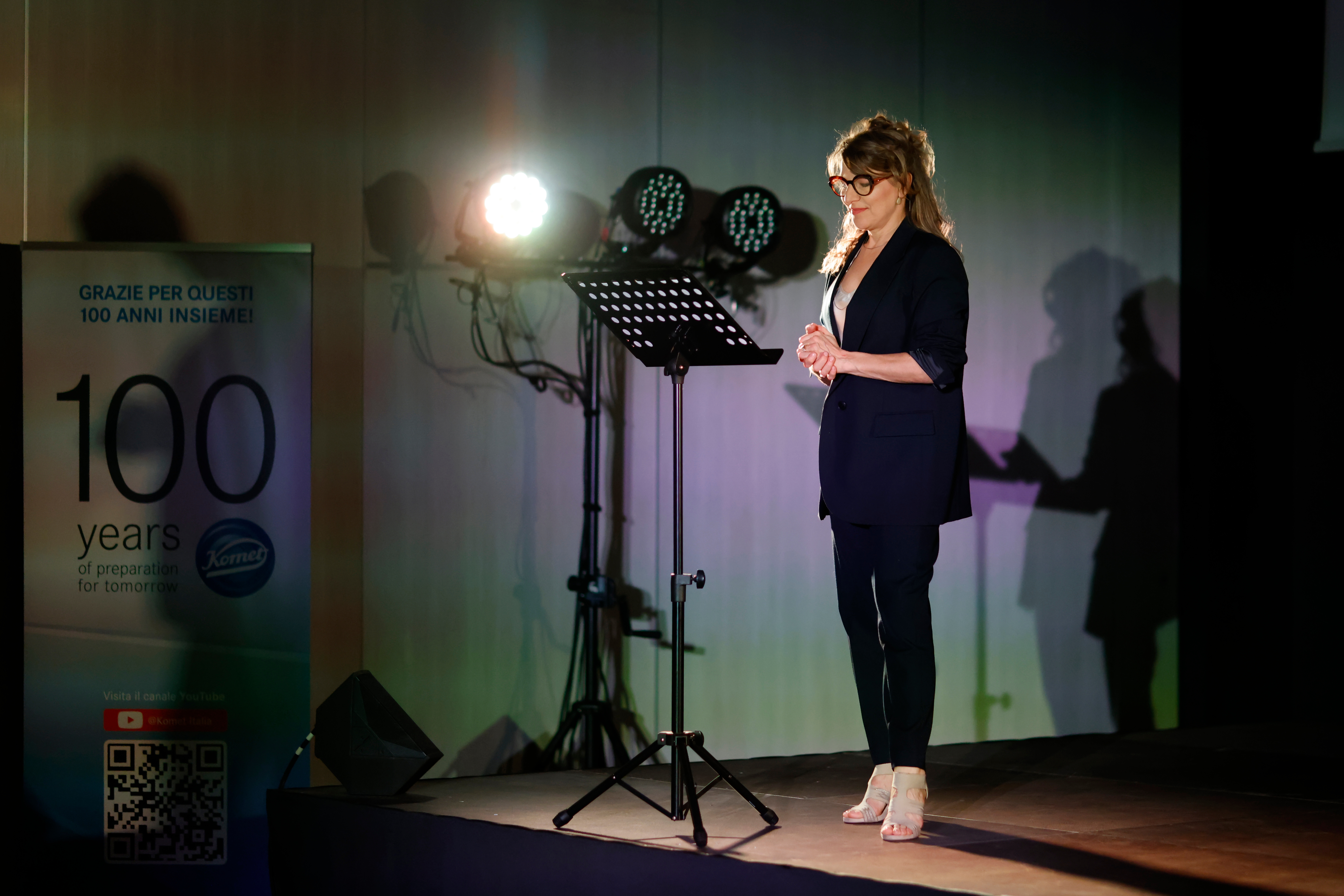 Spettacolo 100 anni con Komet