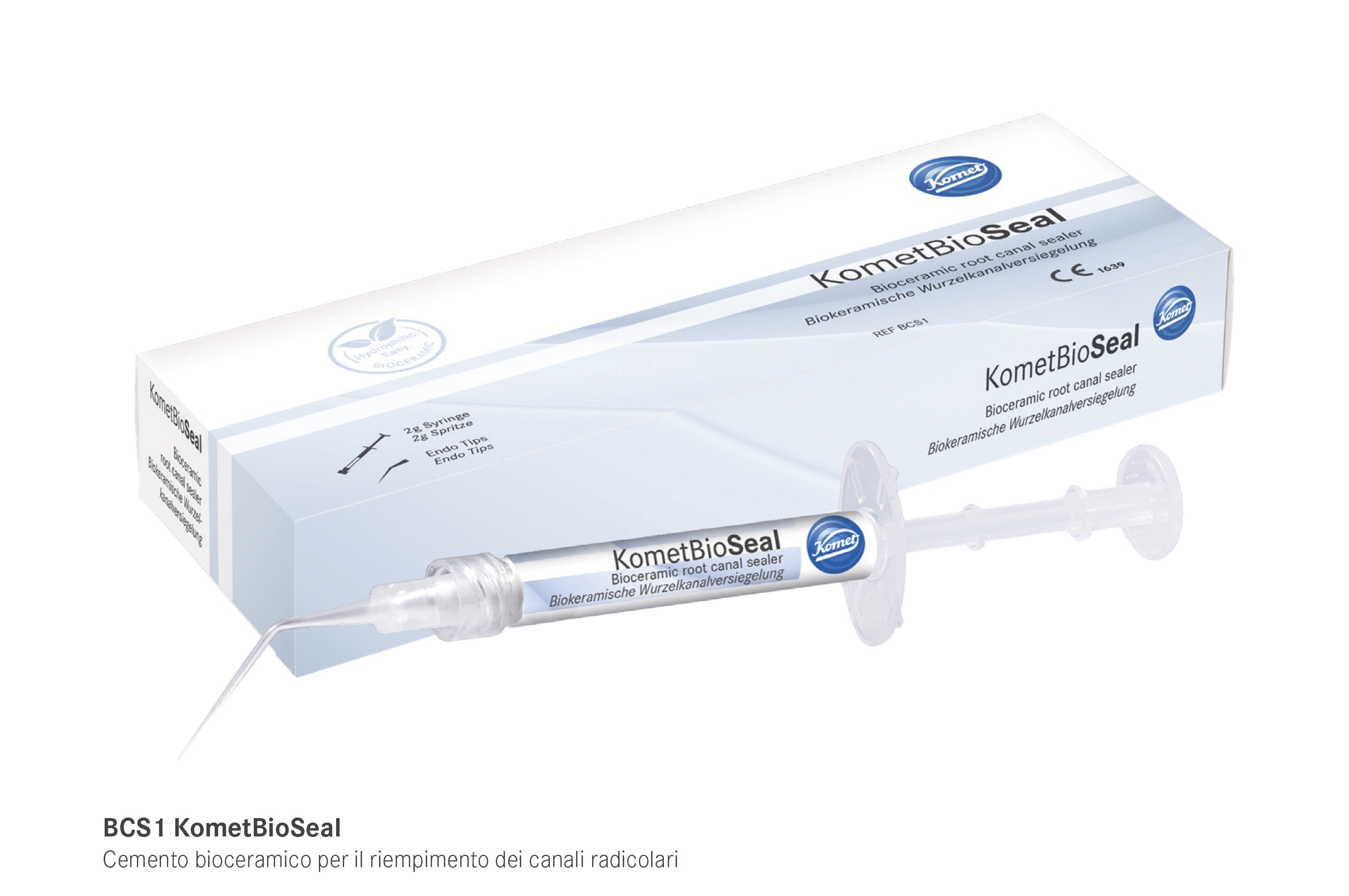 Komet BioSeal packaging