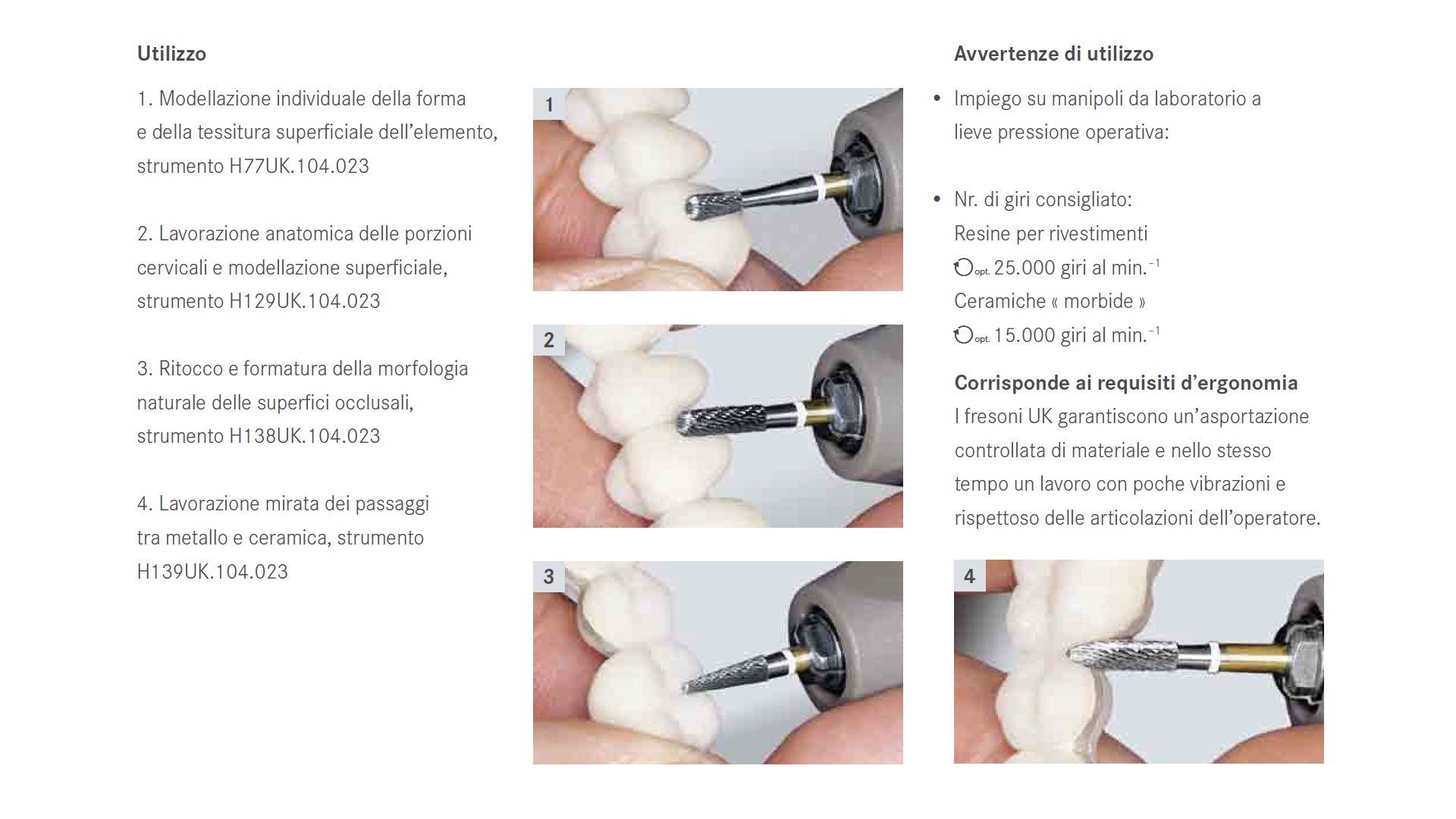 Fresoni UK per resine color dei denti