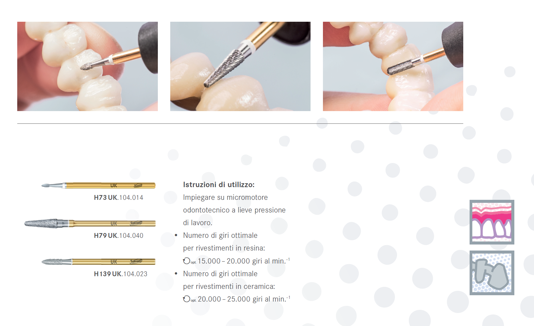 Fresoni UK per resine color dei denti