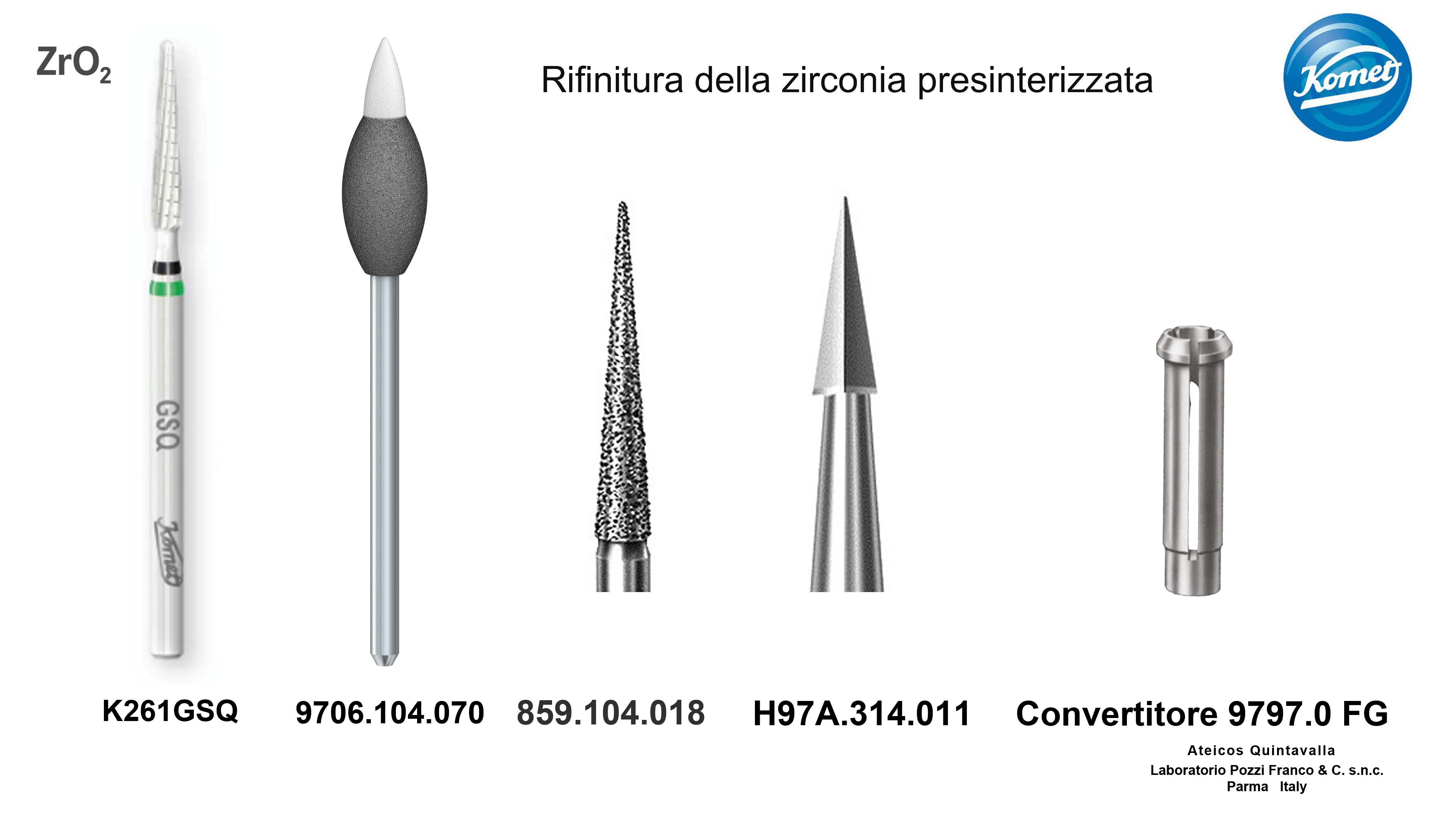 Lavorazione della Zirconia presinterizzata (1)