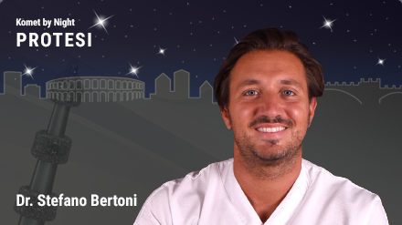 Komet By Night - Faccette dentali: progettazione estetica, preparazione e cementazione adesiva