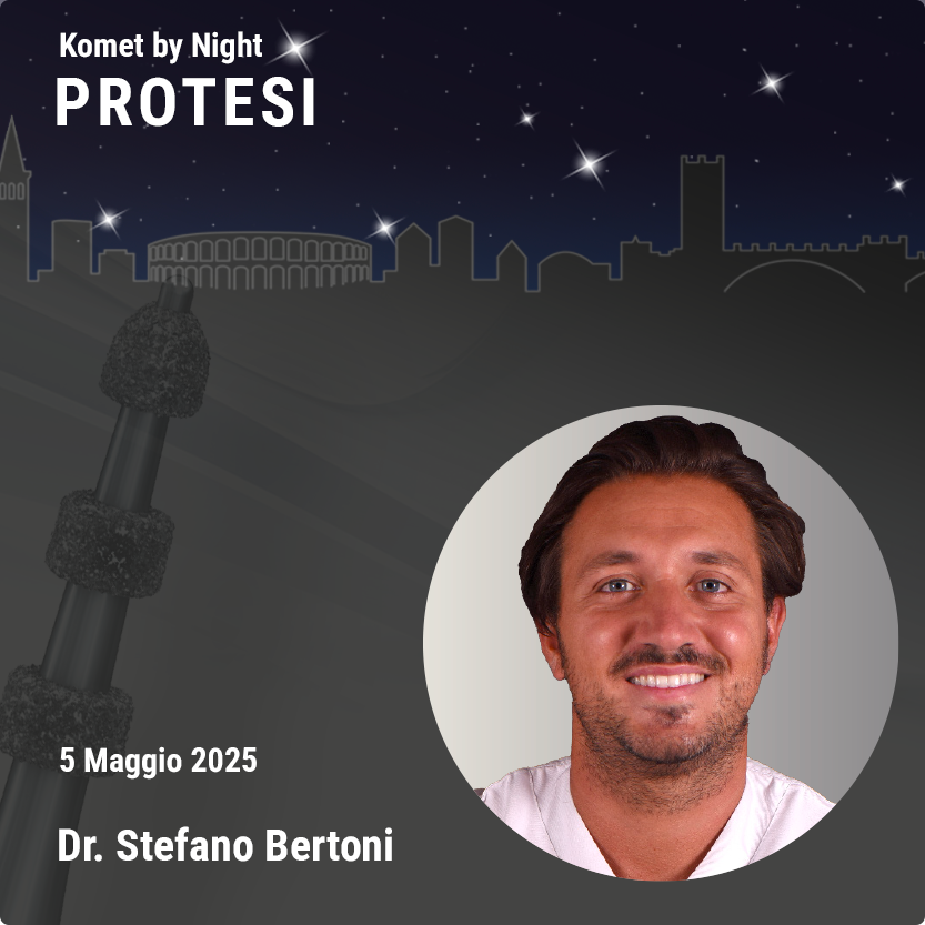 Komet By Night - Faccette dentali: progettazione estetica, preparazione e cementazione adesiva