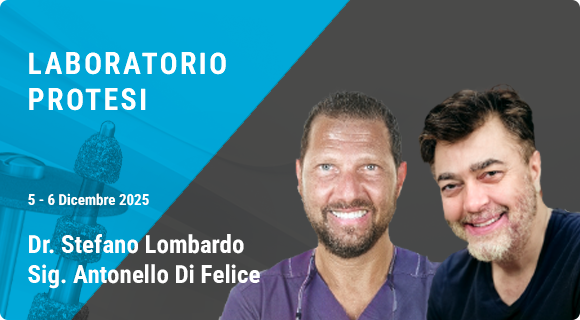CONFERENZA: Analogico e digitale. Strategie cliniche e di laboratorio al servizio della stabilità tissutale su denti e impianti
