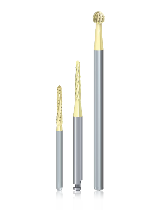 Frese con rivestimento in nitruro di zirconio (ZrN)