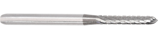 Chamfer clindrico dentatura incrociata per leghe