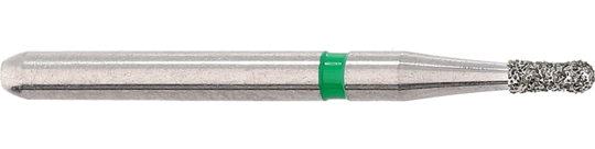 Pallina con diamantatura sul collo