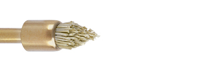 Spazzolino a fibre speciali per compositi e ceramiche