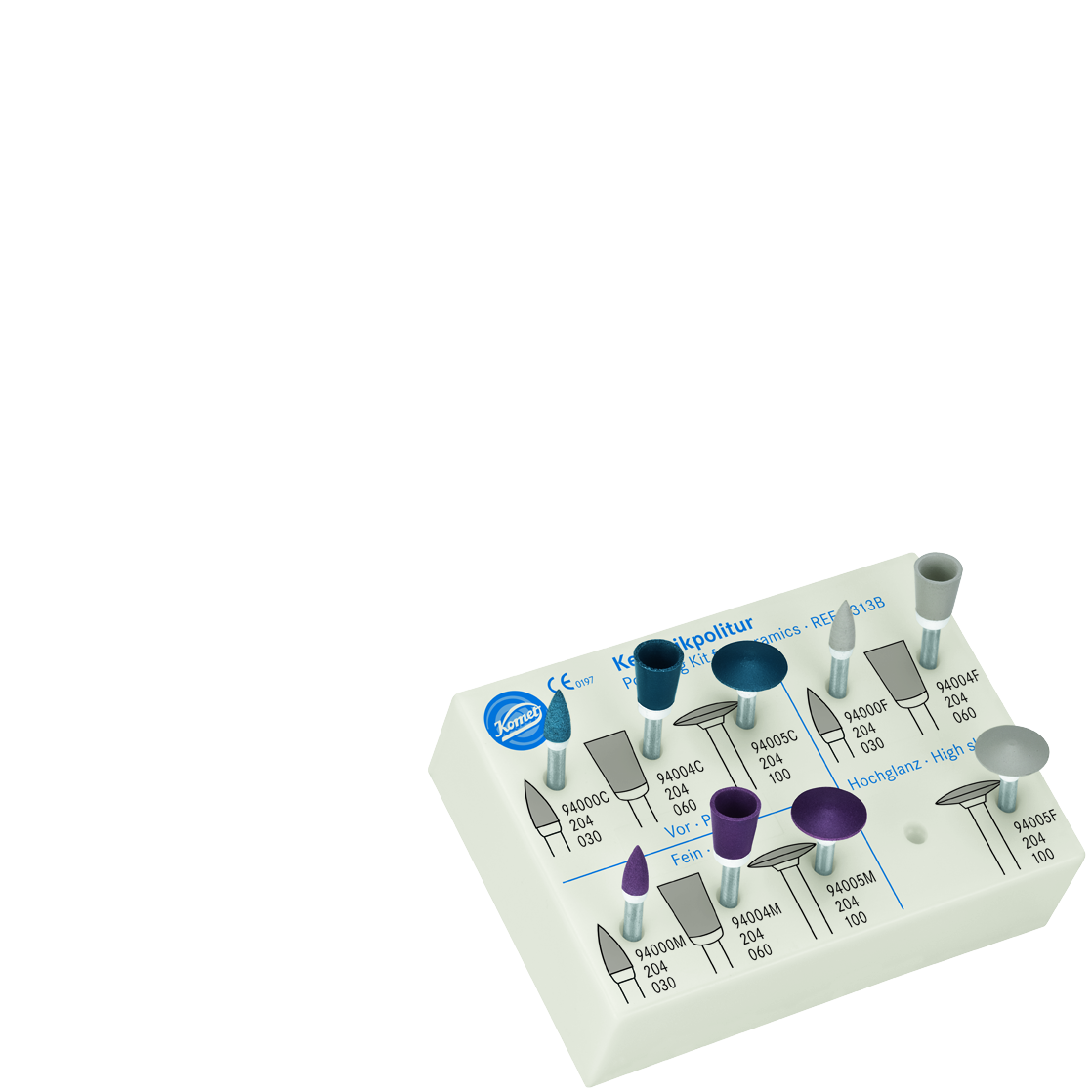 Kit 3 passaggi per Ceramica