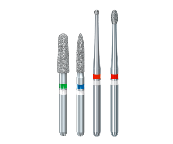 Frese diamantate ZR Komet per zirconia e ceramica