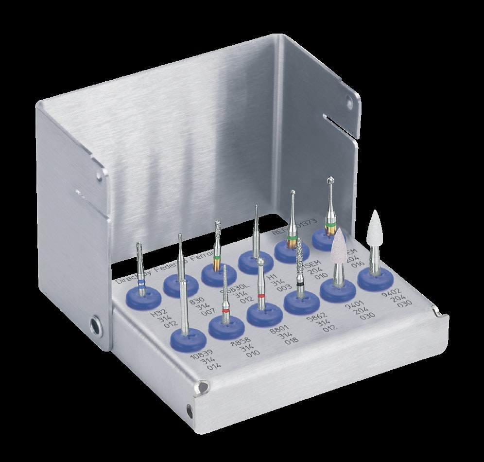 Kit per preparazione e rinfinitura di restauri diretti