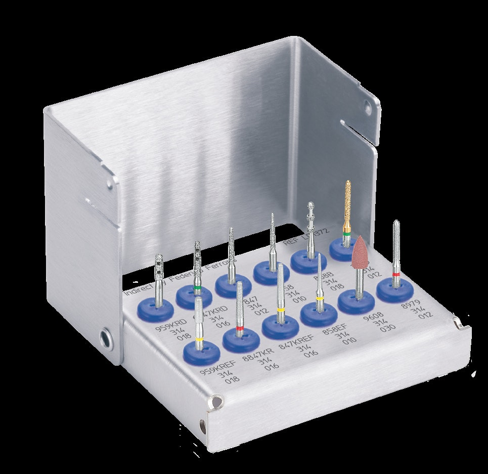 Kit per preparazione e rinfinitura di restauri diretti