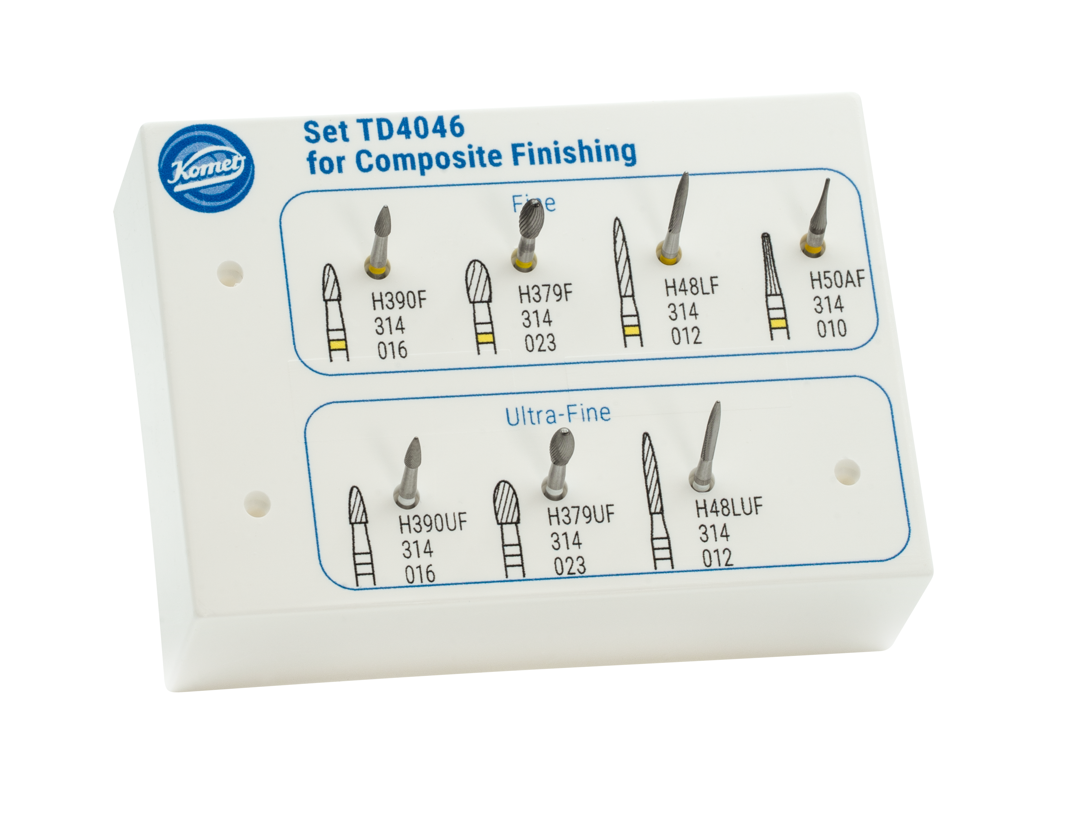 Kit TD4046 per Composite finishing sec. Dr. Pradella